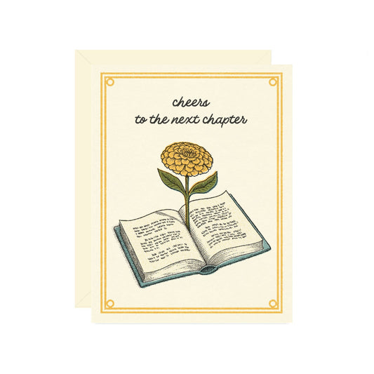 Next Chapter Book Greeting Card