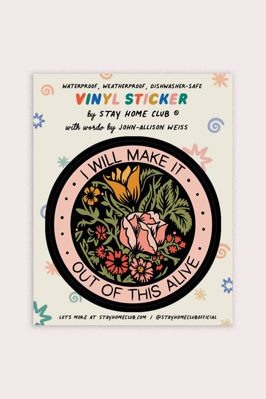 Alive Vinyl Sticker - The Regal Find