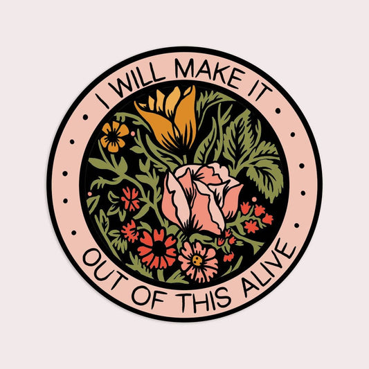 Alive Vinyl Sticker - The Regal Find