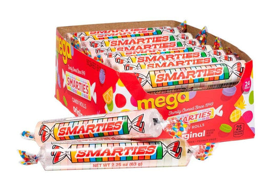 Smarties Mega Roll, 2.25oz