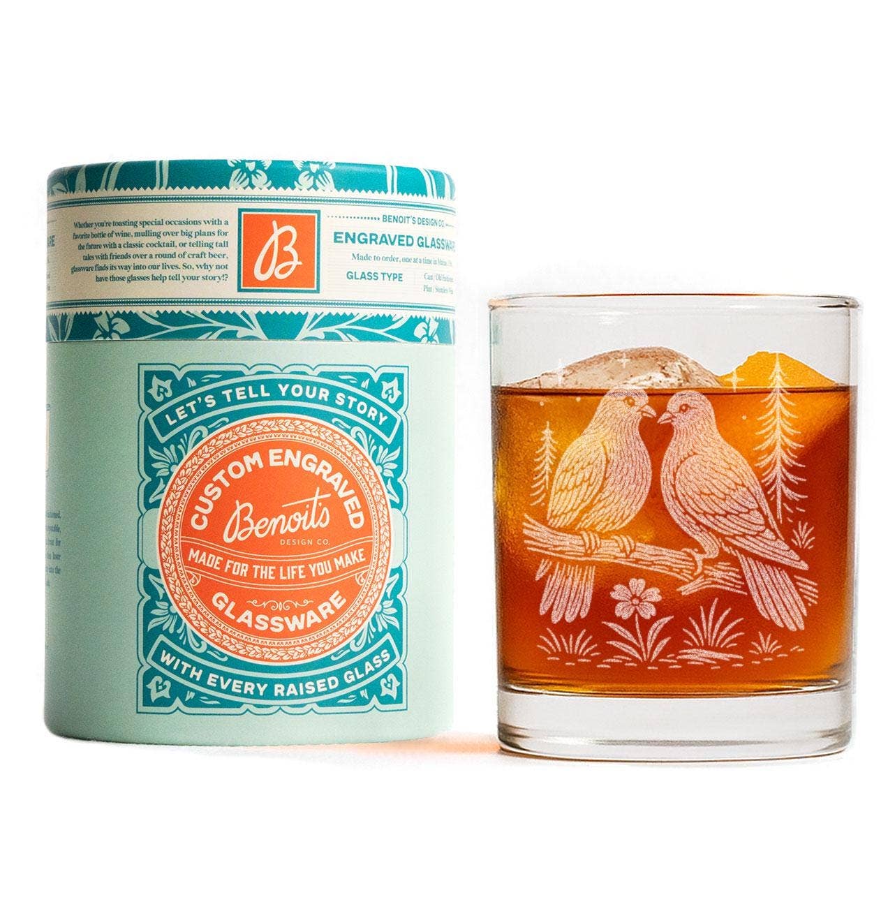 Dove Glasses : Old Fashioned