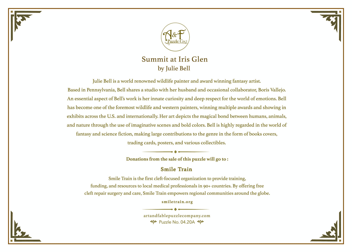 Summit at Iris Glen, 1000-pc Velvet-Touch Puzzle