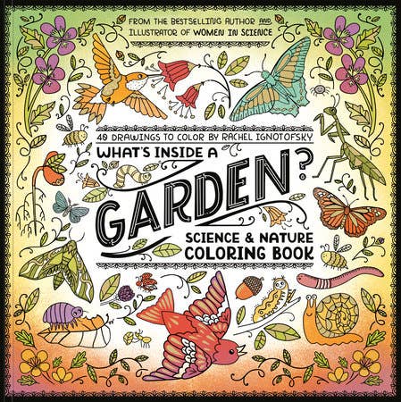 What's Inside Garden Coloring