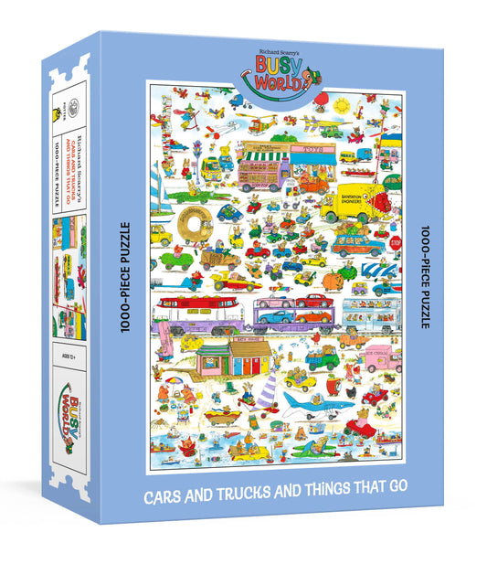 Richard Scarry's Cars and Trucks 1000-Piece Puzzle