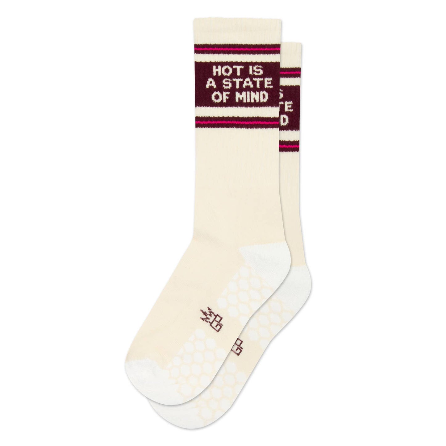 Hot Is A State Of Mind Grip Socks