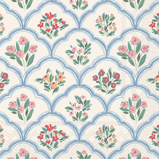 Paper Cocktail Napkins 20 Ct Joyful Lattice