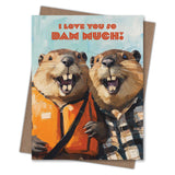 Beaver Love Card - The Regal Find