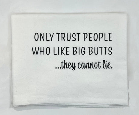 Big Butts Cannot Lie Hand Towel - The Regal Find