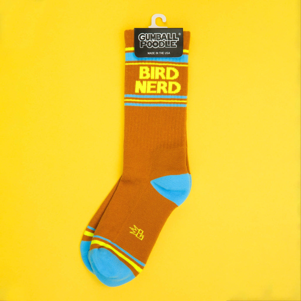 Bird Nerd Gym Crew Socks - The Regal Find