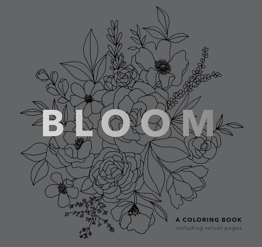 Bloom Mini Coloring Book - The Regal Find