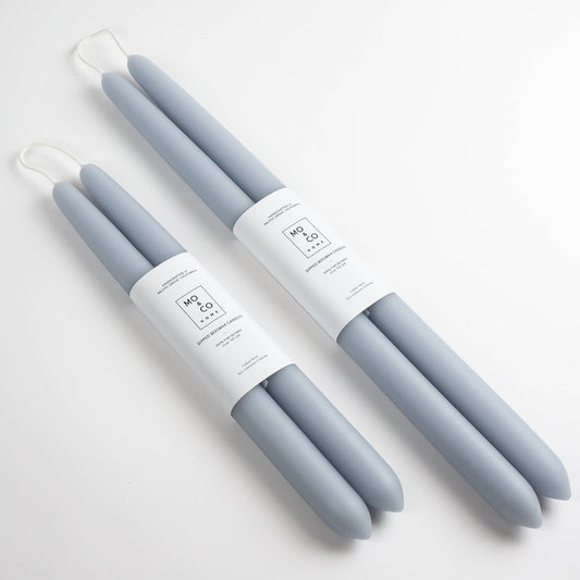 Bluebell | Dipped Beeswax Taper Candles | All Natural: 10 Inch - The Regal Find