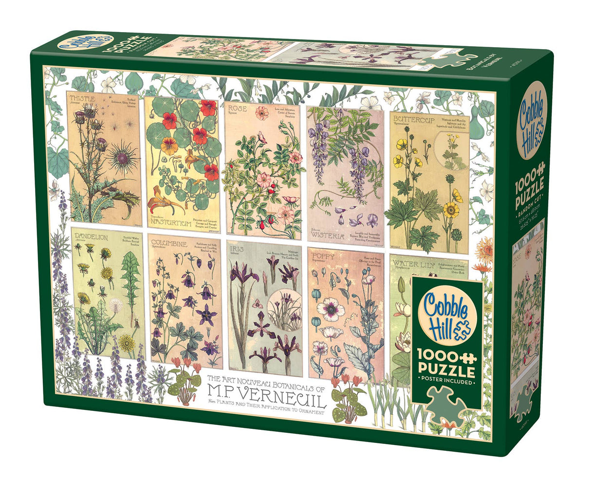 Botanicals by Verneuil - 1000 Piece Puzzle - The Regal Find