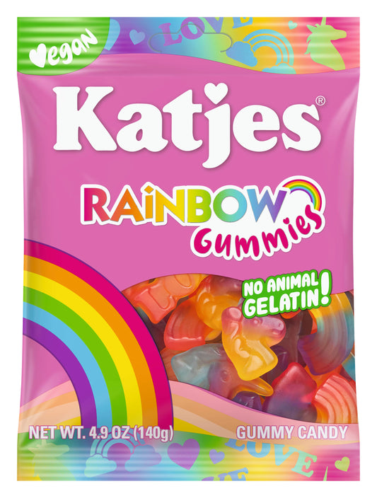 Katjes Rainbow Gummies, 4.9oz