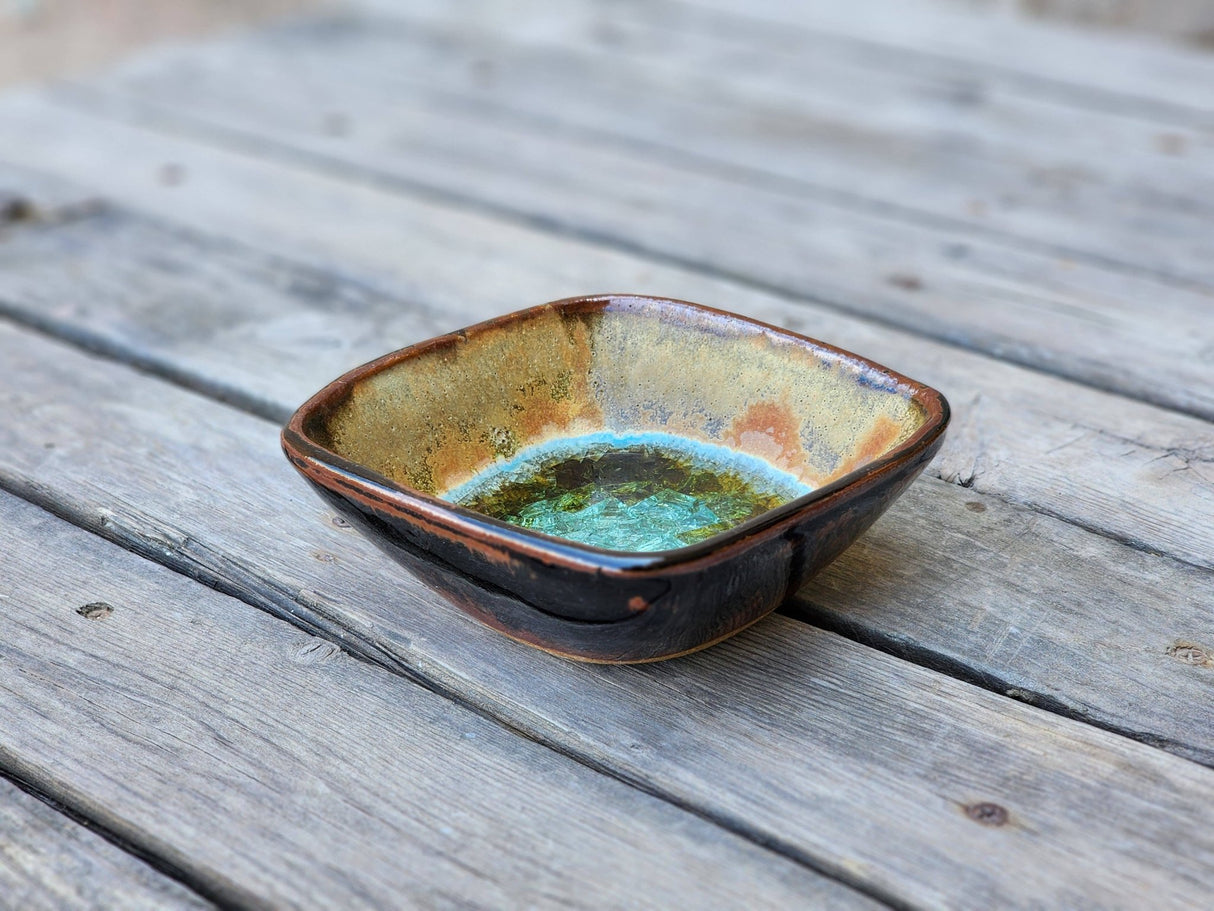 Candy Dish: Blue with Accents - The Regal Find