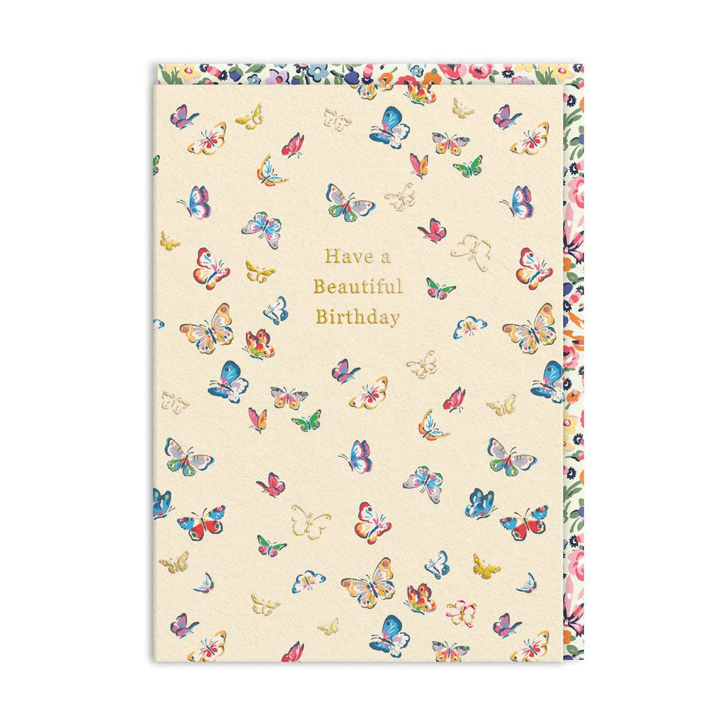 Cath Kidston Beautiful Butterflies Birthday Card (11520) - The Regal Find