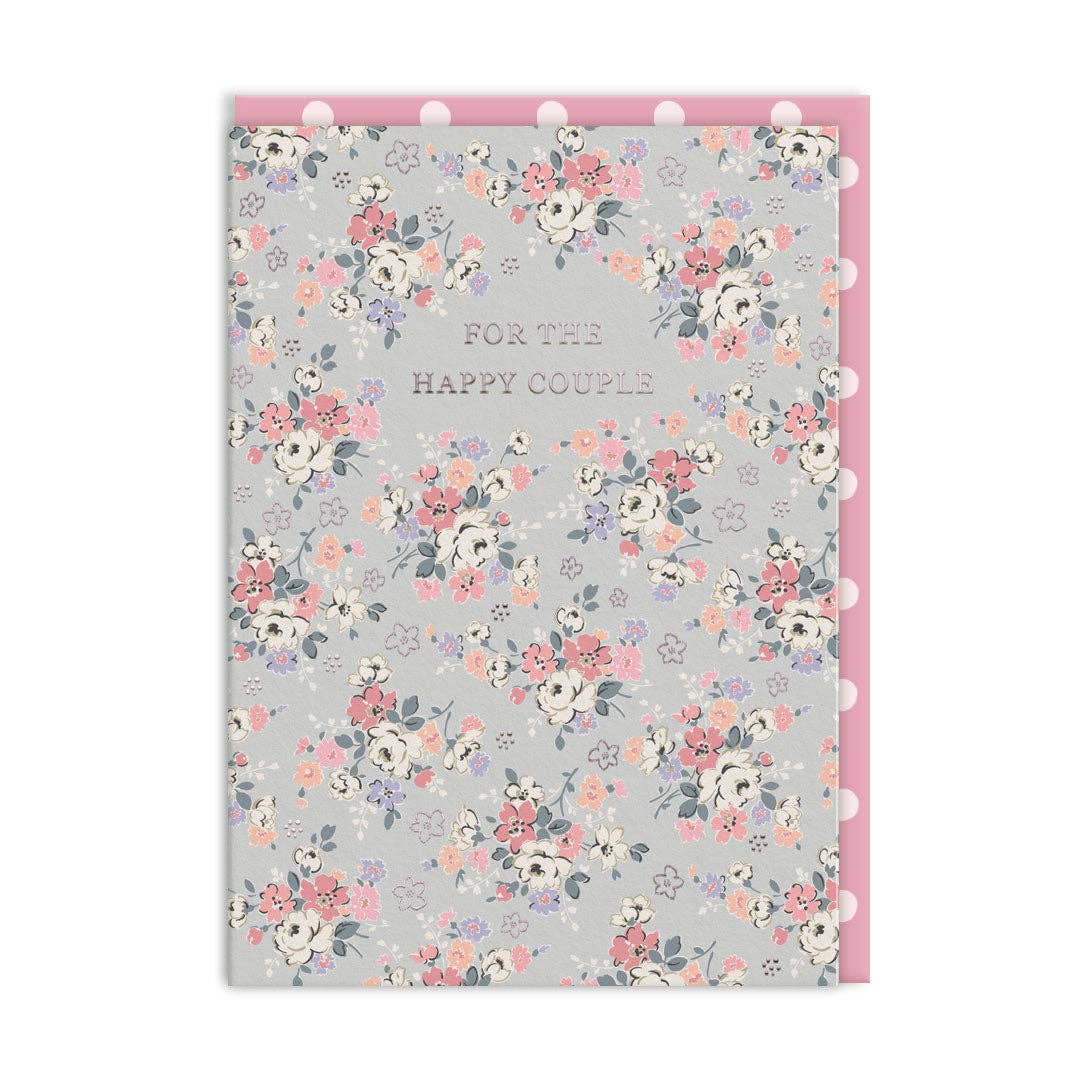 Cath Kidston Clifton Rose Happy Couple Greeting Card (11528) - The Regal Find