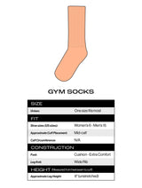 Cats Don't Give A Fuck Gym Crew Socks - The Regal Find