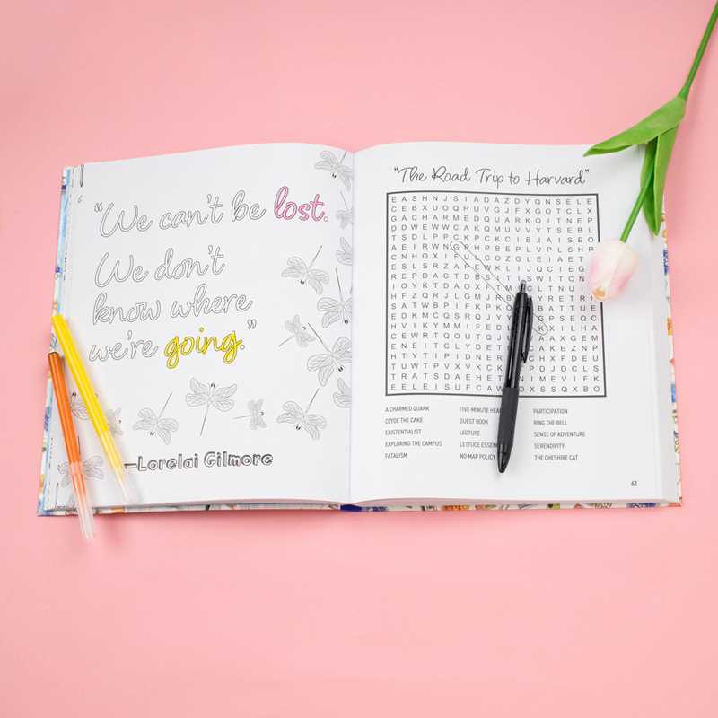 Gilmore Girls Word Search, Quips, Quotes and Coloring Book by Editors of Thunder Bay Press