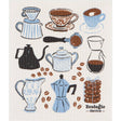 Coffee Break Swedish Dishcloth - The Regal Find