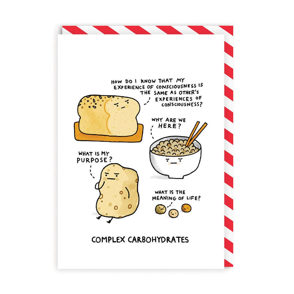 Complex Carbohydrates Greeting Card - The Regal Find