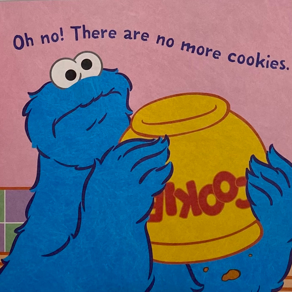 Indestructible Books - Cookie Monster Finds a Snack - The Regal Find