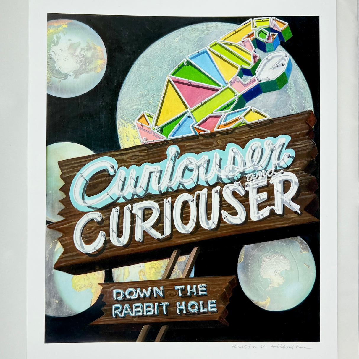 Curious & Curiouser Print