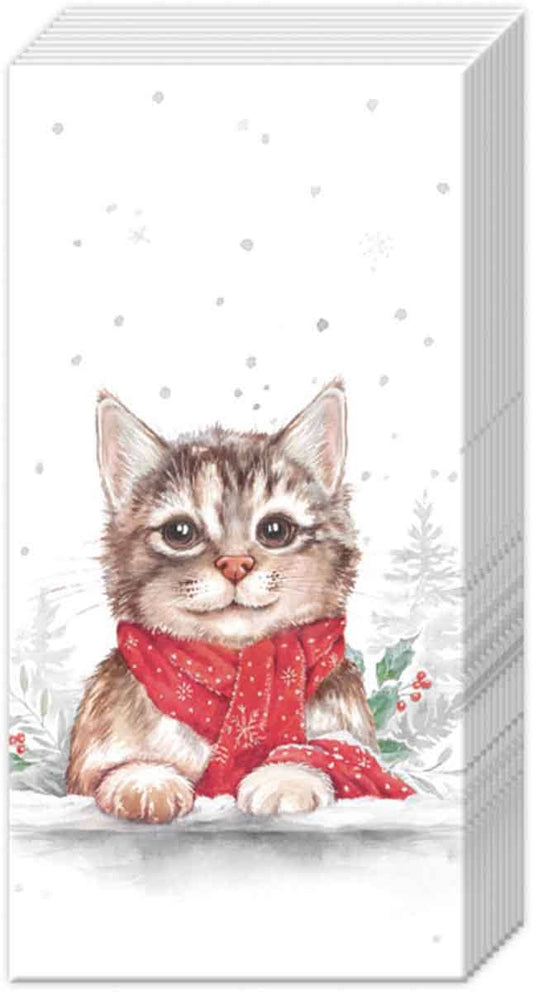 Pocket Tissues 10 Ct Minou Christmas