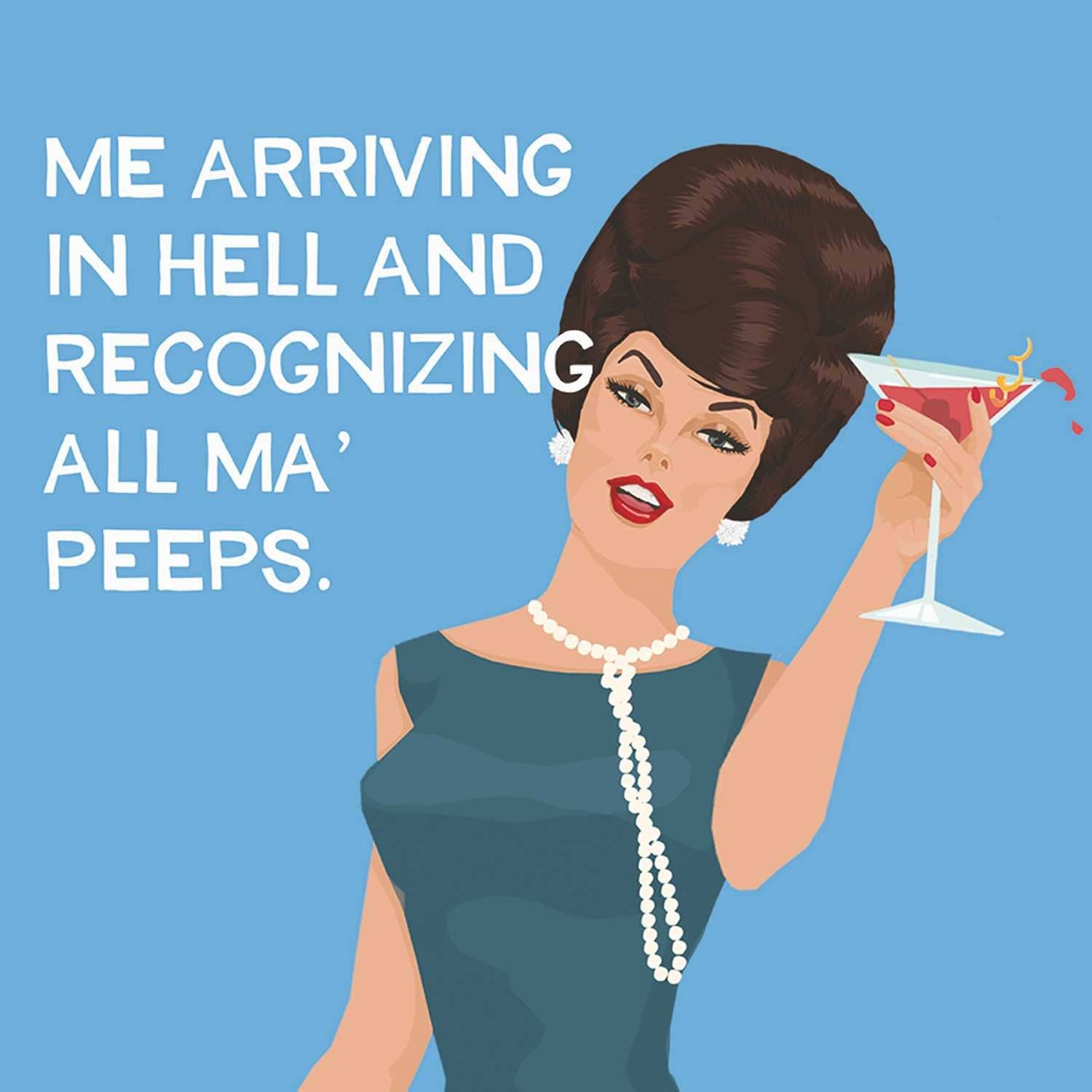 Cocktail Napkins - Ma' Peeps
