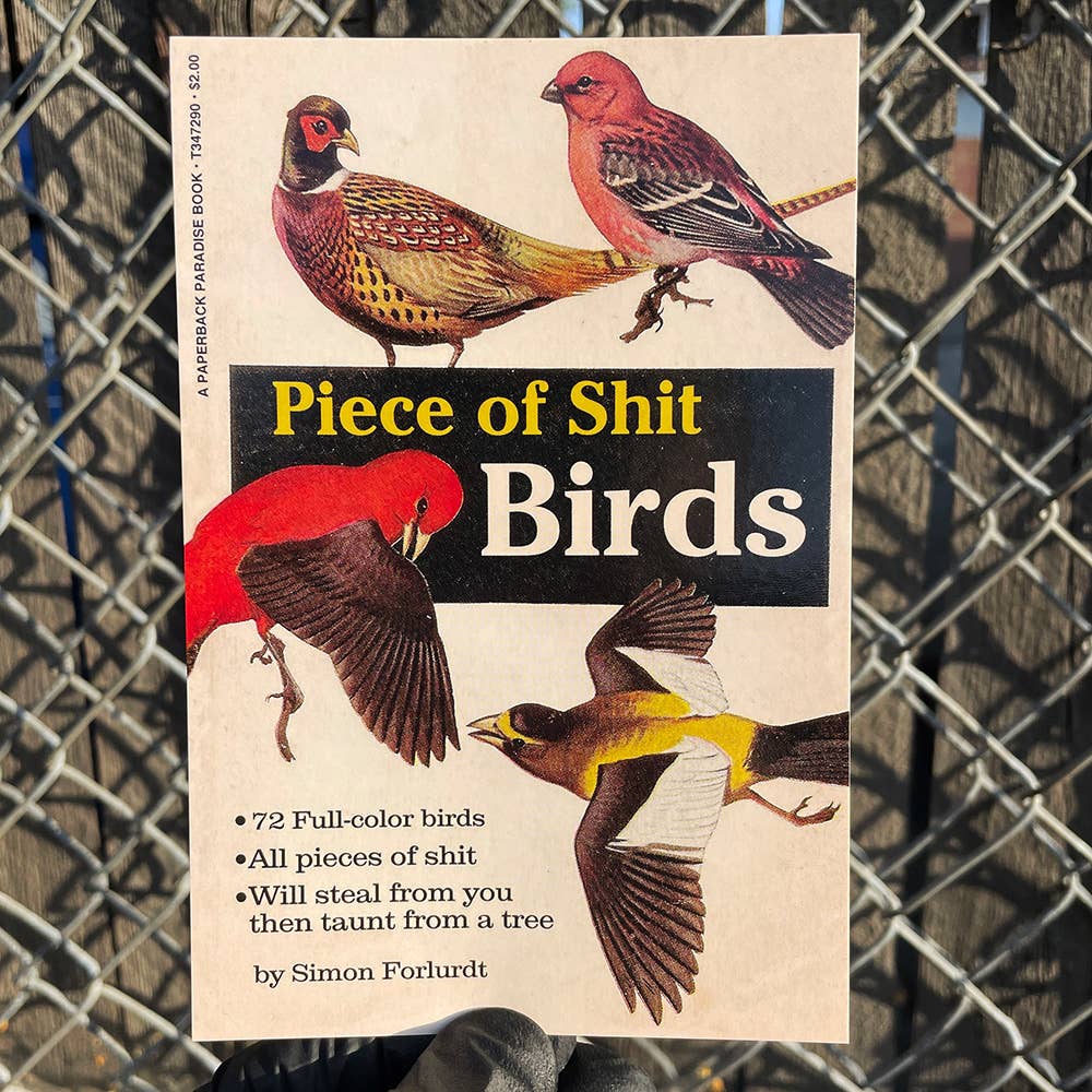 Piece of Shit Birds Postcard