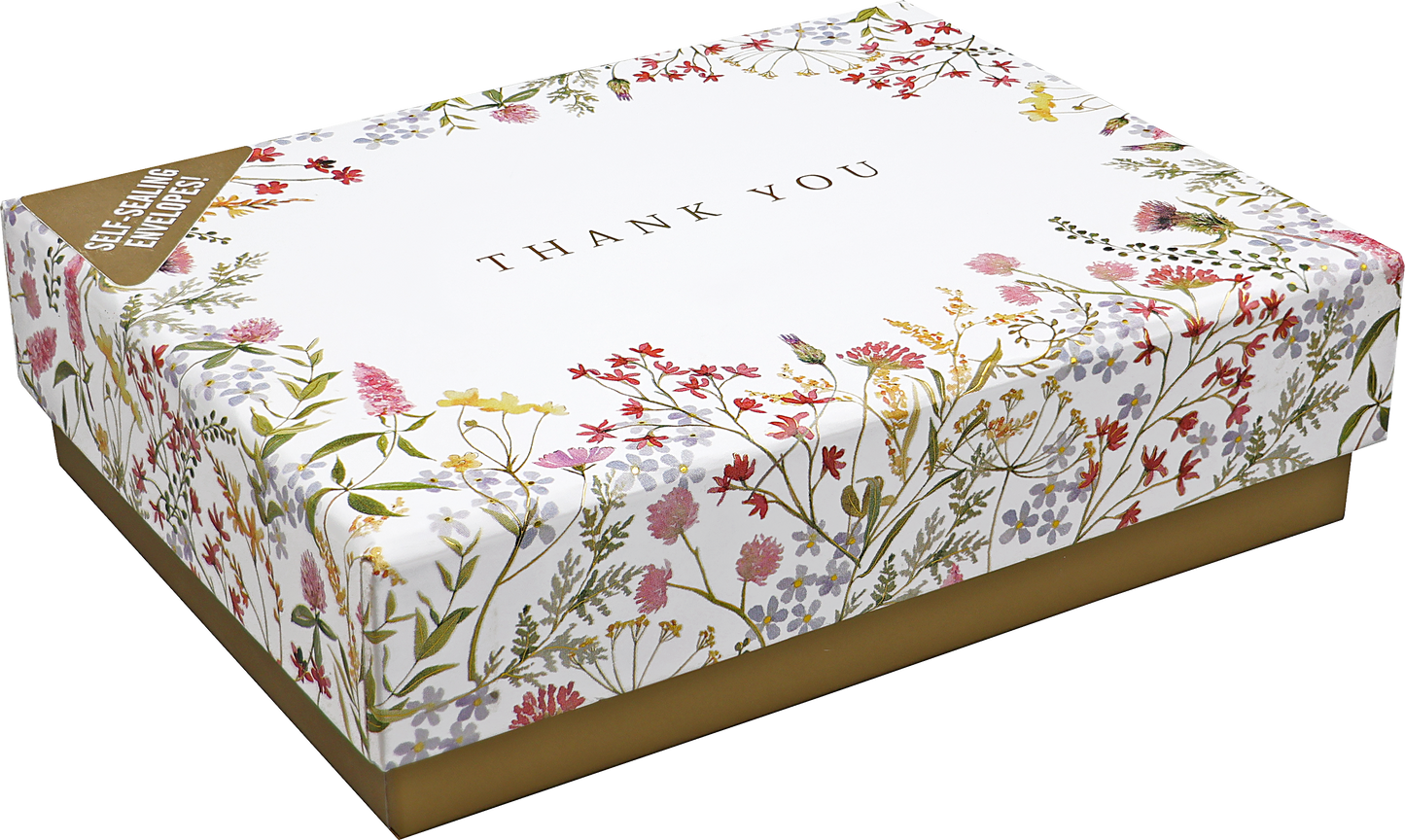 WIldflowers Thank You Notes