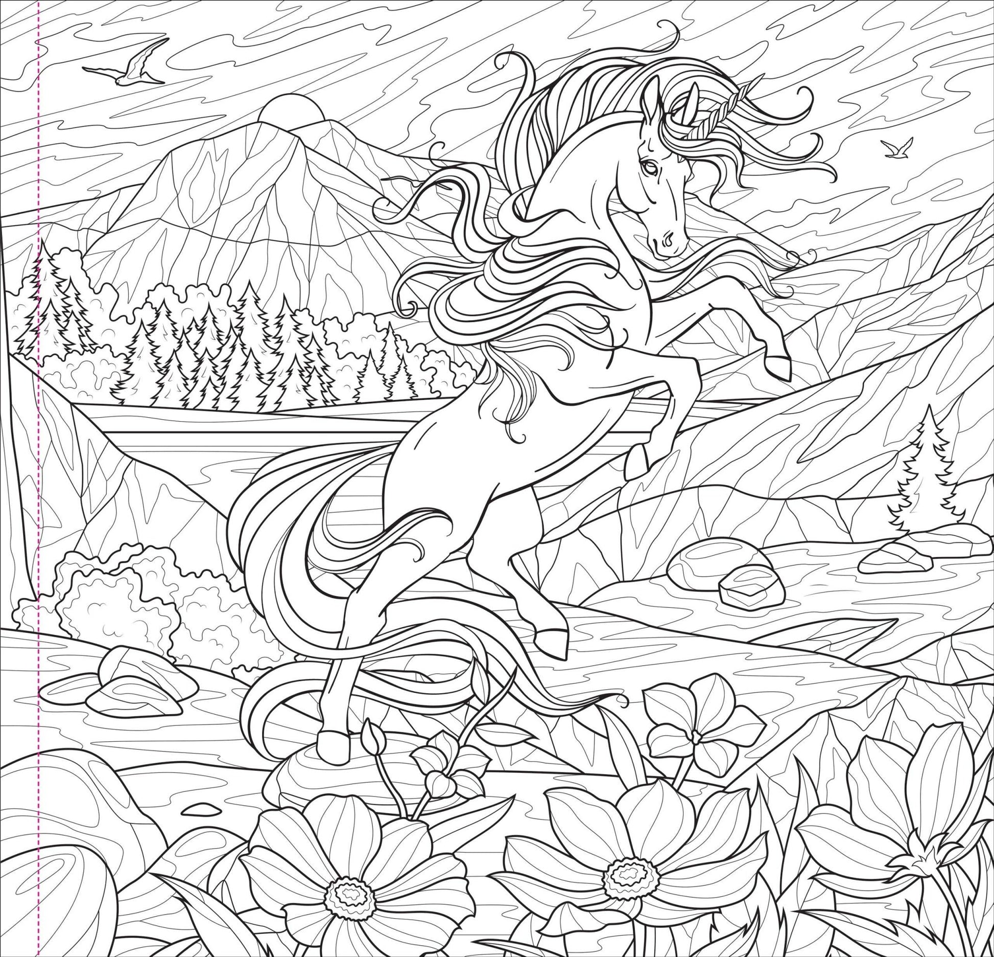 Enchanted Kingdom Adult Coloring Book - The Regal Find