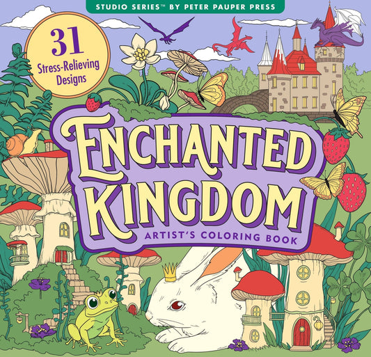 Enchanted Kingdom Adult Coloring Book - The Regal Find