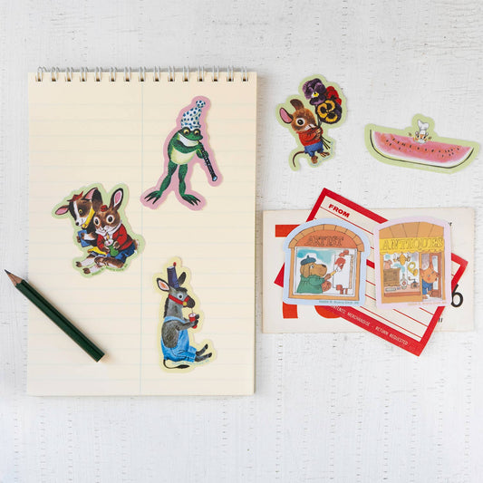 3P4 x Richard Scarry® - Antique Shop Sticker