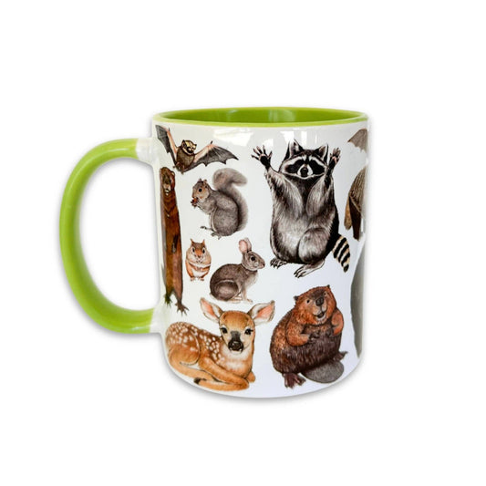 Mammals of the United States 11 oz Ceramic Mug