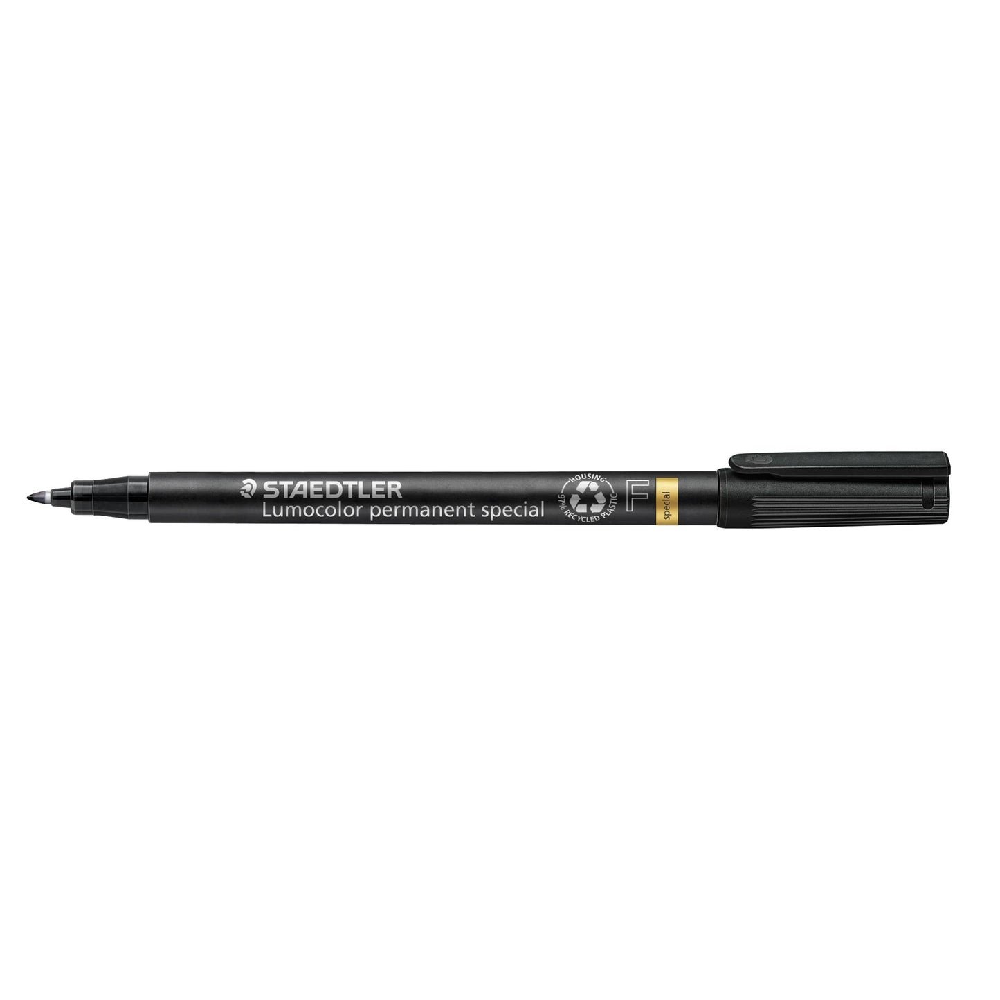 STAEDTLER Lumocolor Permanent Special Pen - Black, Fine Tip