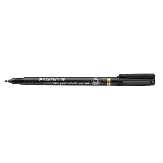 STAEDTLER Lumocolor Permanent Special Pen - Black, Fine Tip