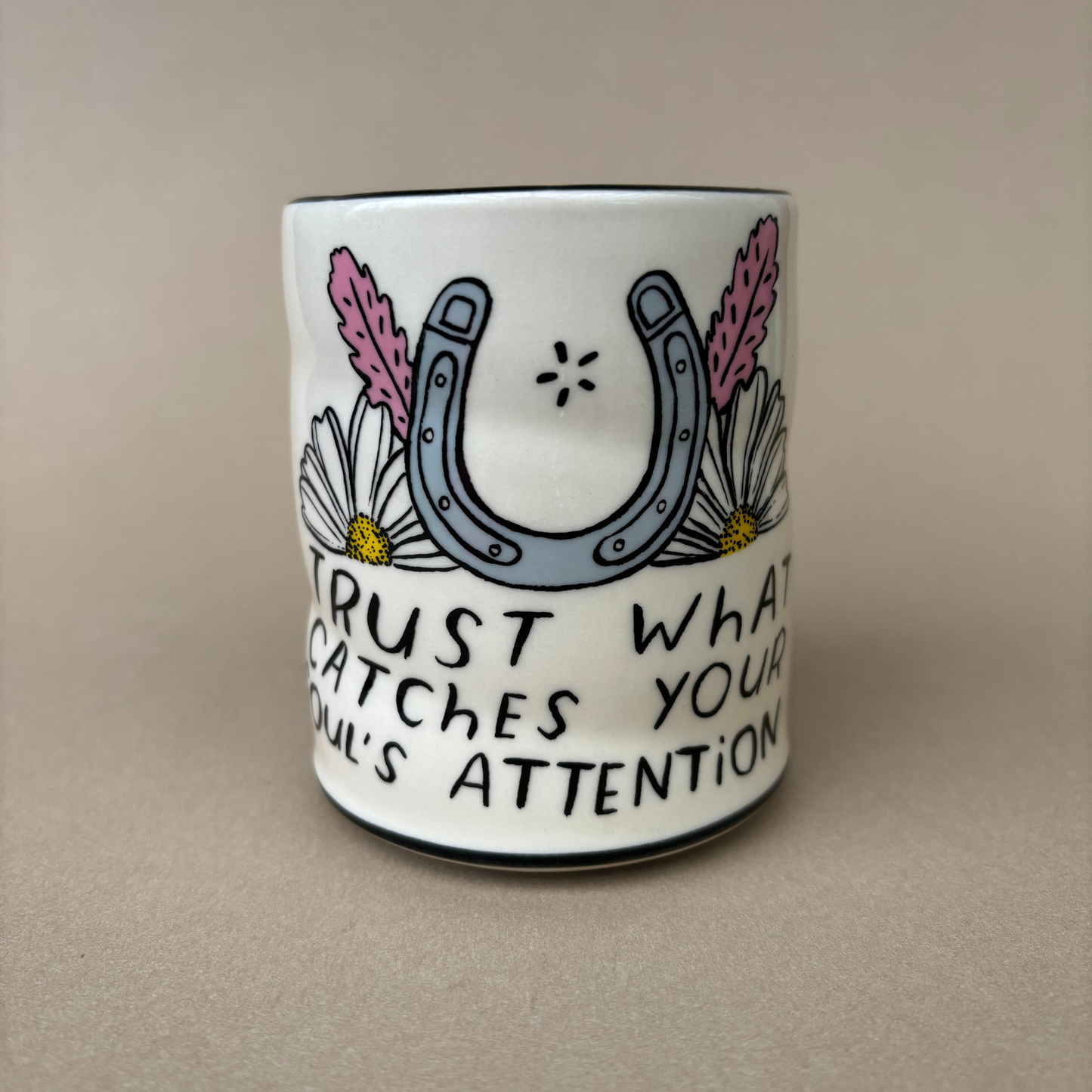 Trust Soul Spark Cup - Large Ceramic Mug