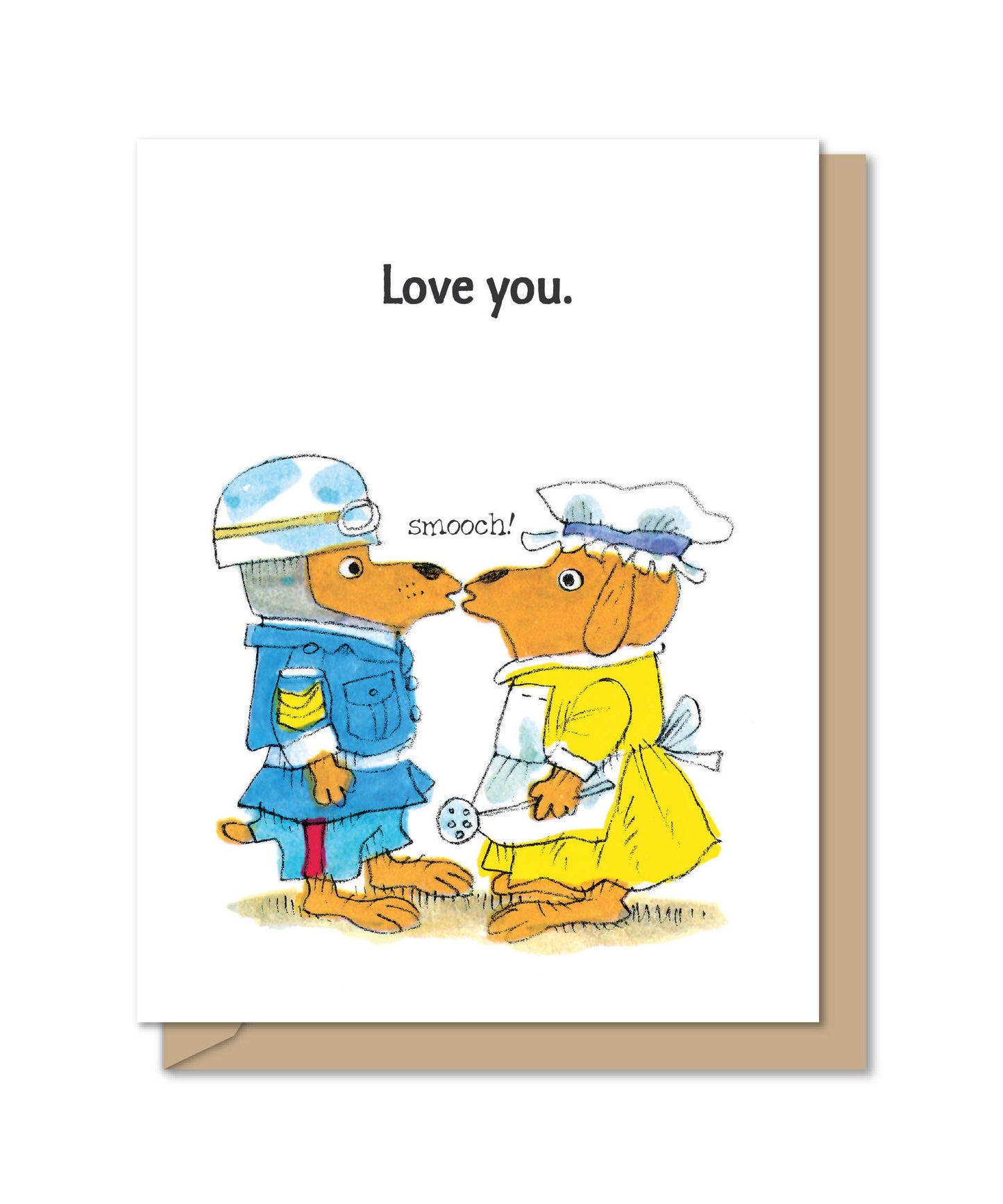 Love You Smooch Card