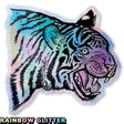 Fierce Tiger Glitter Sticker - The Regal Find