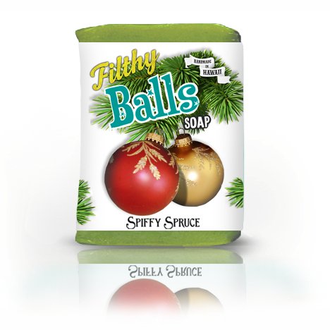 Filthy Balls Soap - Spruce: Small - The Regal Find