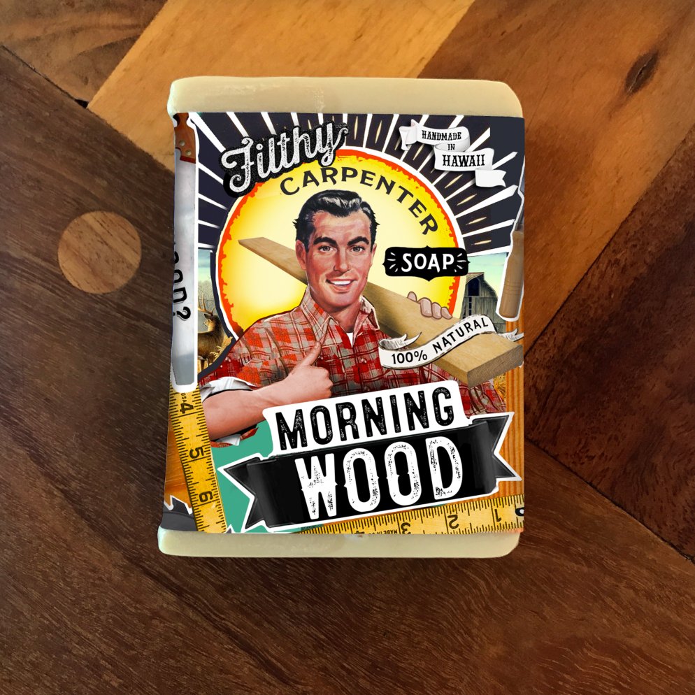 Filthy Carpenter Soap - Morning Wood: Large - The Regal Find