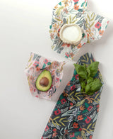 Floral Beeswax Wrap Set of 3 - The Regal Find