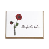 For Fuck's Sake Greeting Card - The Regal Find