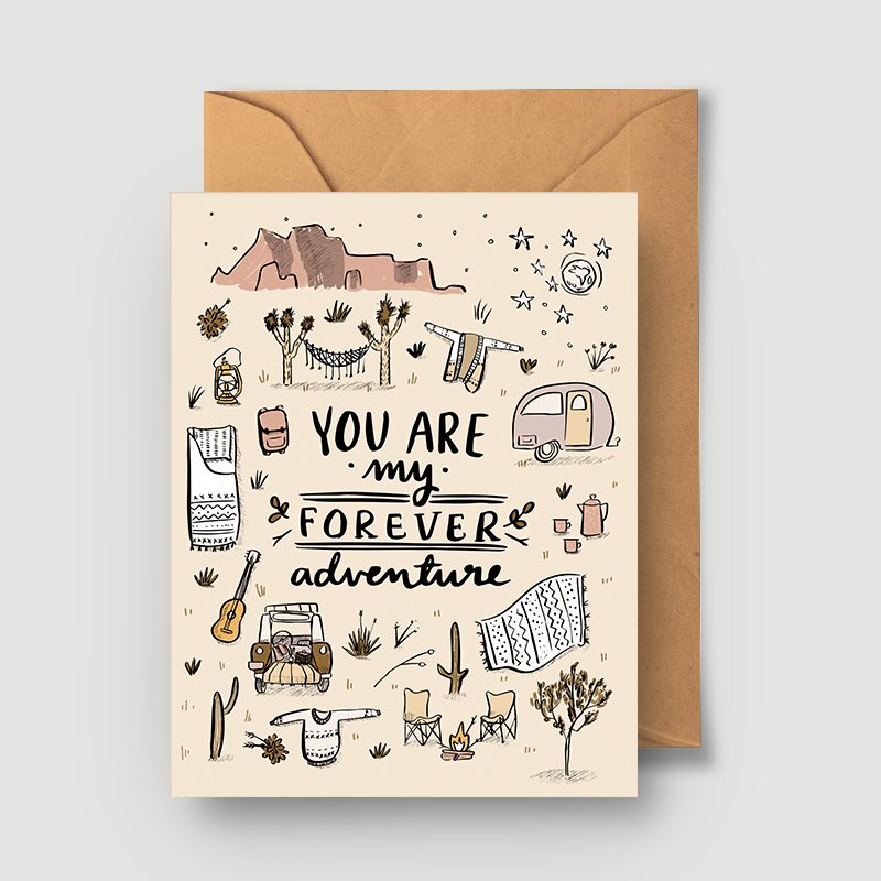 Forever Adventure Greeting Card - The Regal Find