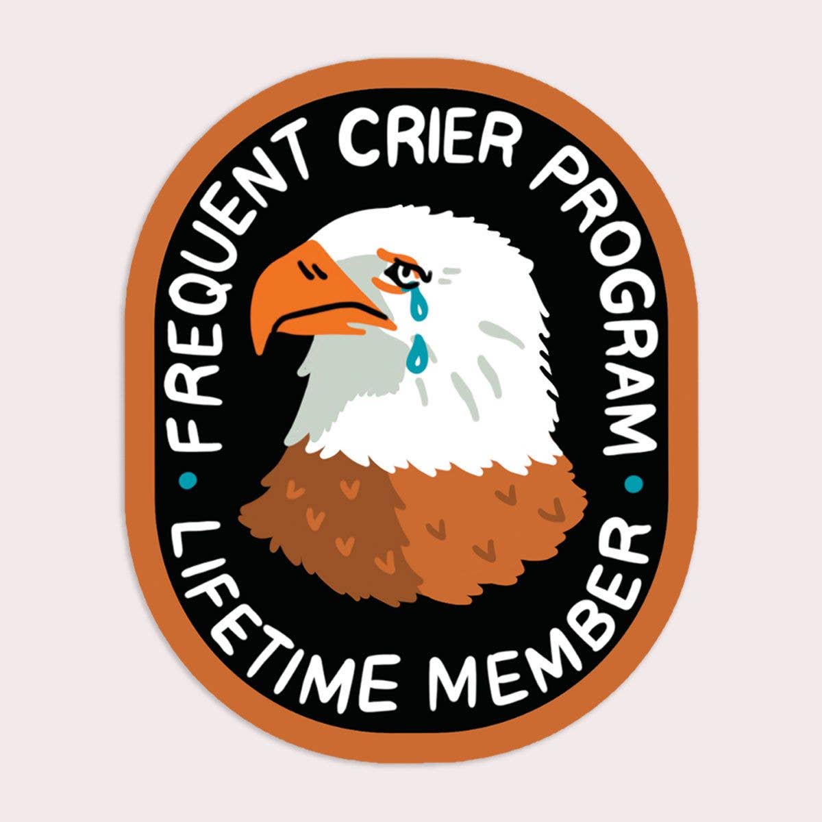 Frequent Crier Vinyl Sticker - The Regal Find