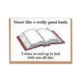 Good Book Greeting Card - The Regal Find