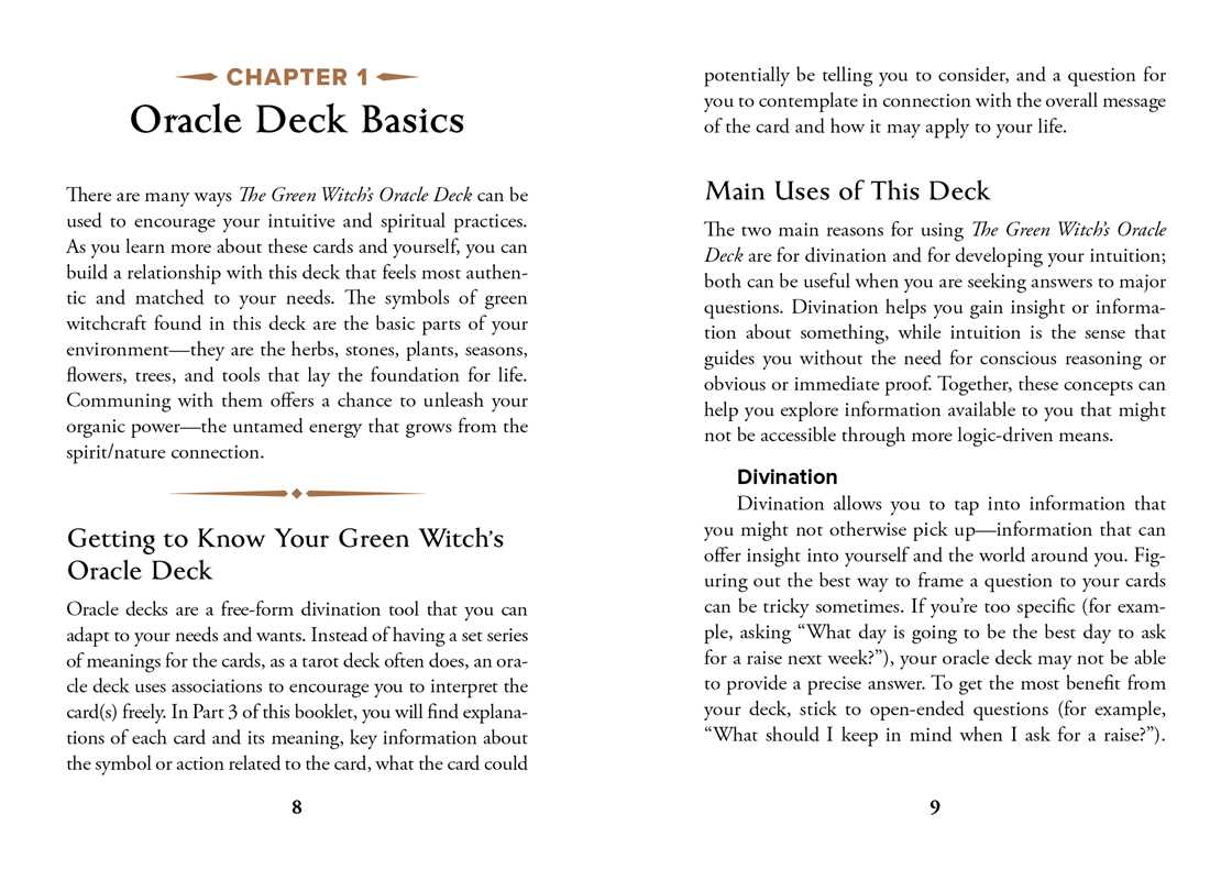 Green Witch's Oracle Deck by Arin Murphy - Hiscock: Flashcards; 100 pages / English - The Regal Find