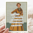 Greeting Card. I'm A Lady But "Fuck That Shit"... Funny - The Regal Find