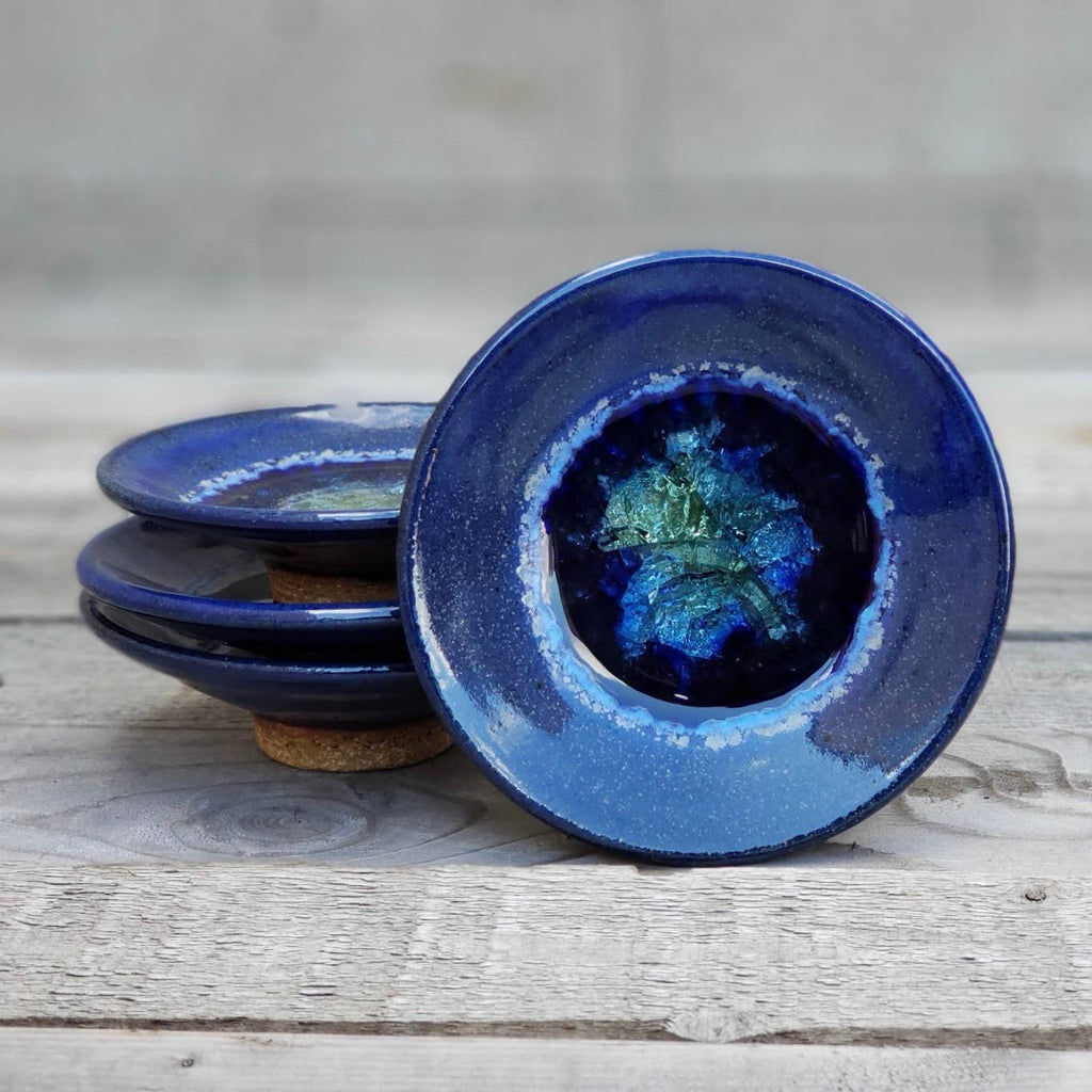 Handmade Ring Dish - Wasabi Dipping Dish - Periwinkle - The Regal Find