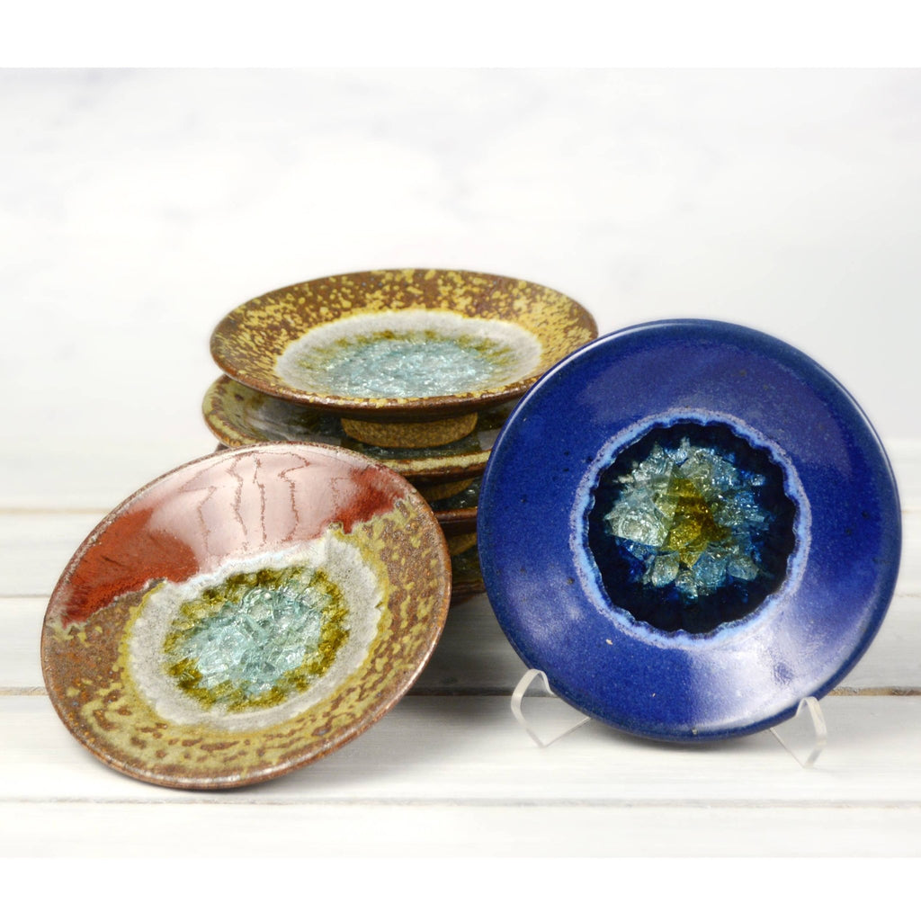 Handmade Ring Dish - Wasabi Dipping Dish - Periwinkle - The Regal Find